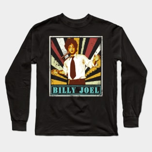 Billy Joel /  / / Retro Style Long Sleeve T-Shirt